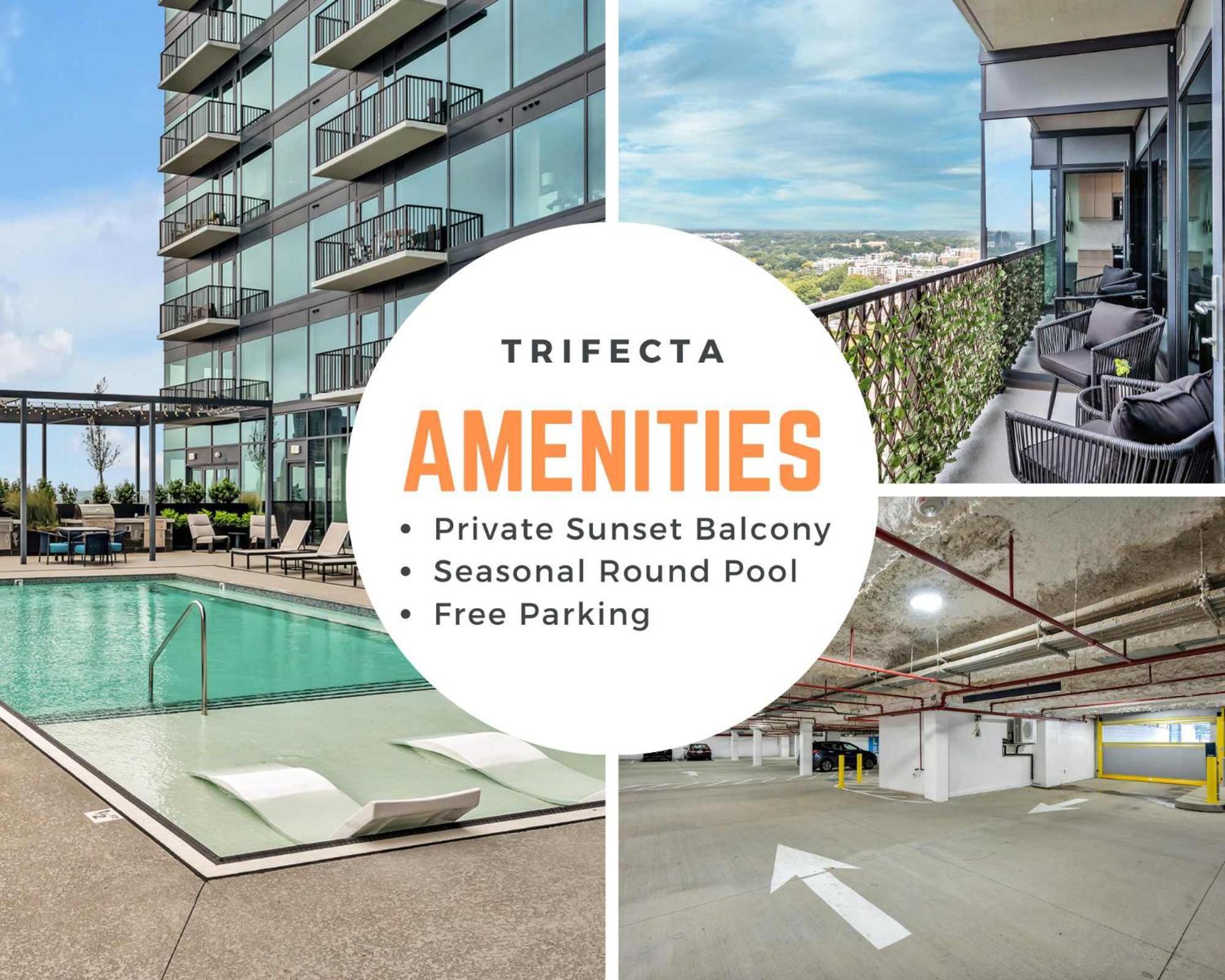 High-Rise Apt Raleigh Free Parking & Sunset View 1 Εξωτερικό φωτογραφία
