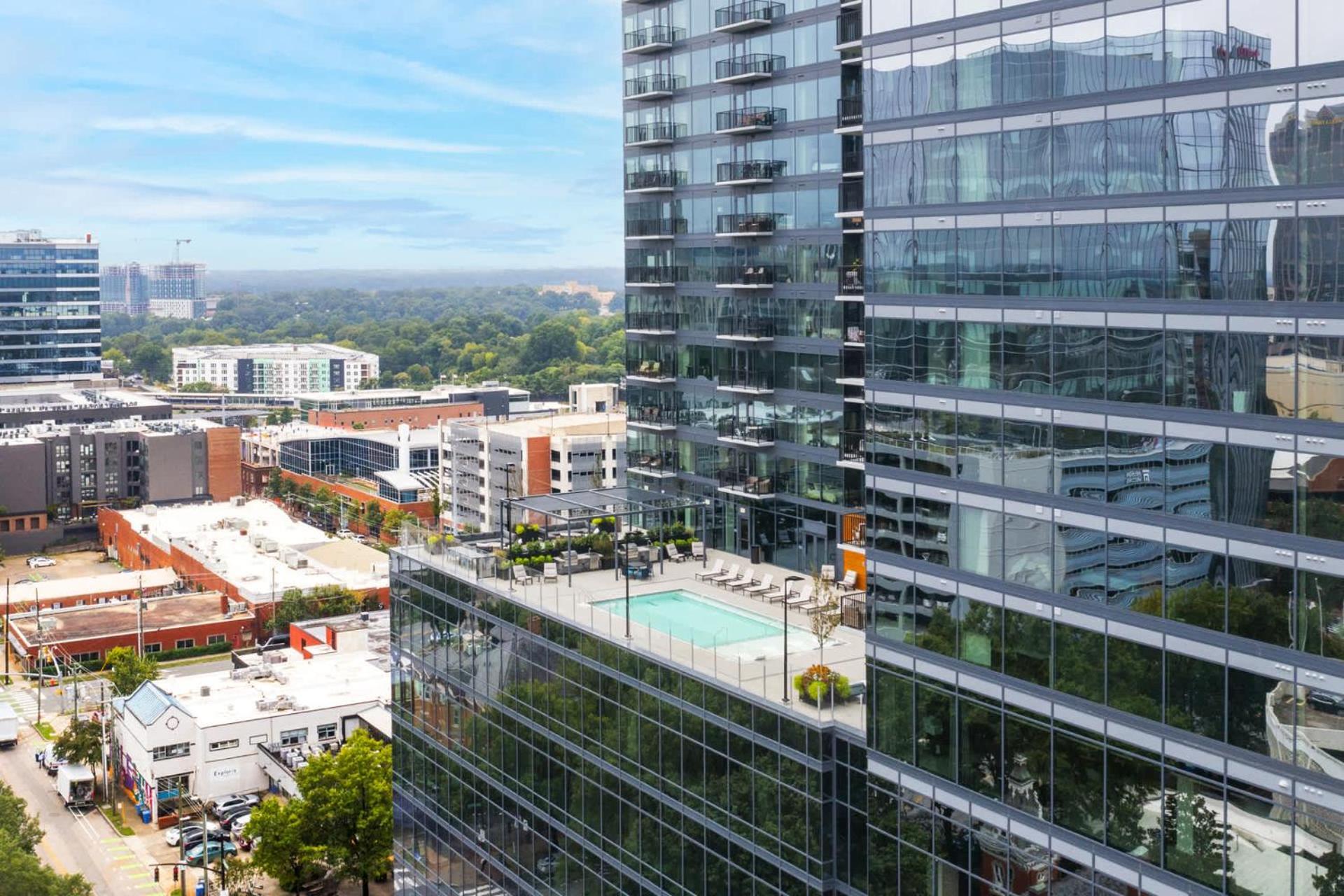 High-Rise Apt Raleigh Free Parking & Sunset View 1 Εξωτερικό φωτογραφία