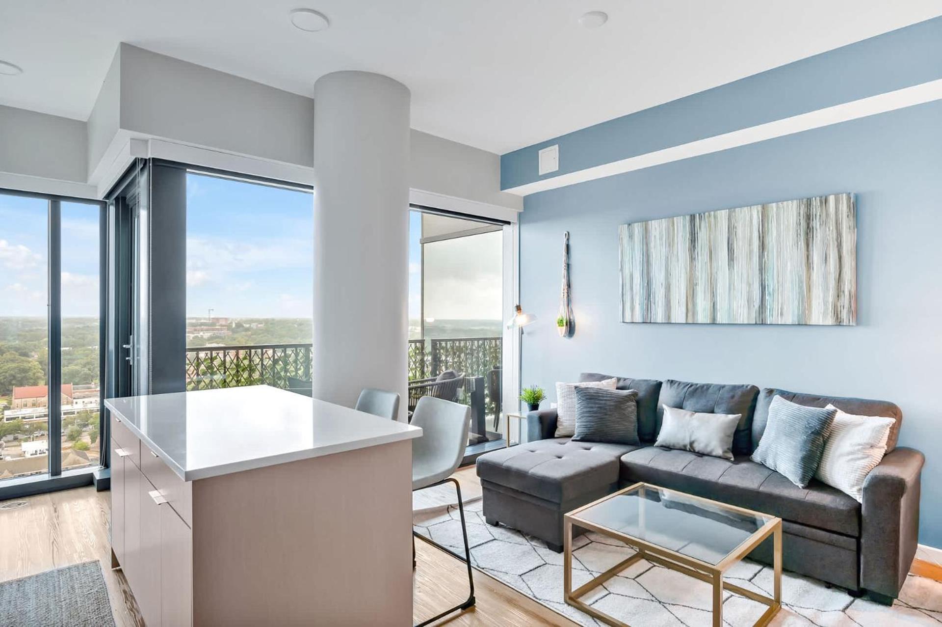 High-Rise Apt Raleigh Free Parking & Sunset View 1 Εξωτερικό φωτογραφία