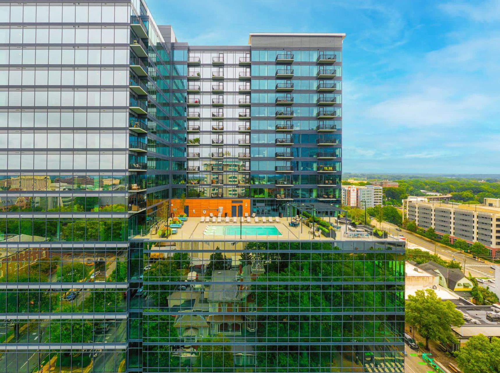 High-Rise Apt Raleigh Free Parking & Sunset View 1 Εξωτερικό φωτογραφία